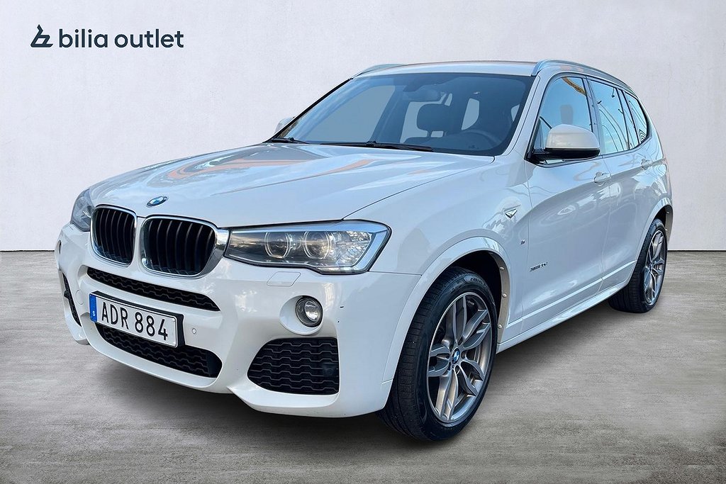 BMW X3 xDrive20d MSport Skinn Navigation Dragkrok Backkamera