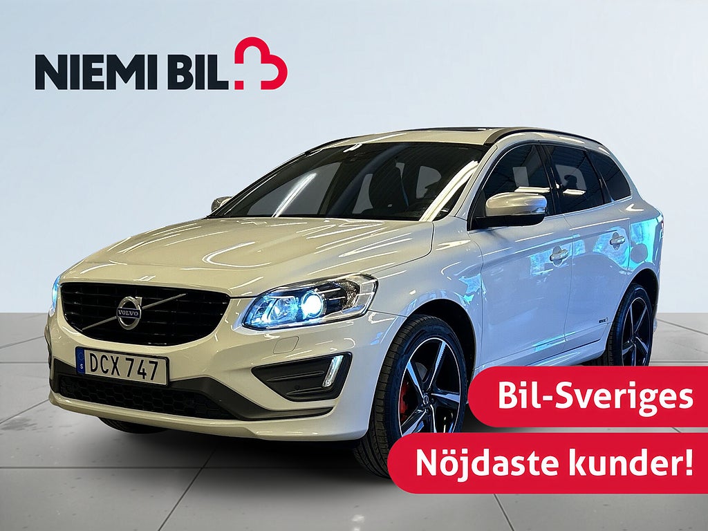 Volvo XC60 D4 AWD R-Design SoV/Kamrem bytt/D-Värm/Kamera/Pano