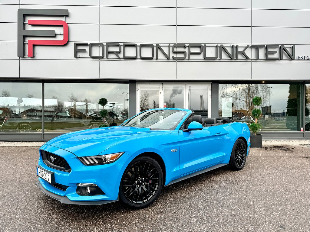 Ford Mustang GT Cab 5.0 V8 Custom Svensksåld 422hk