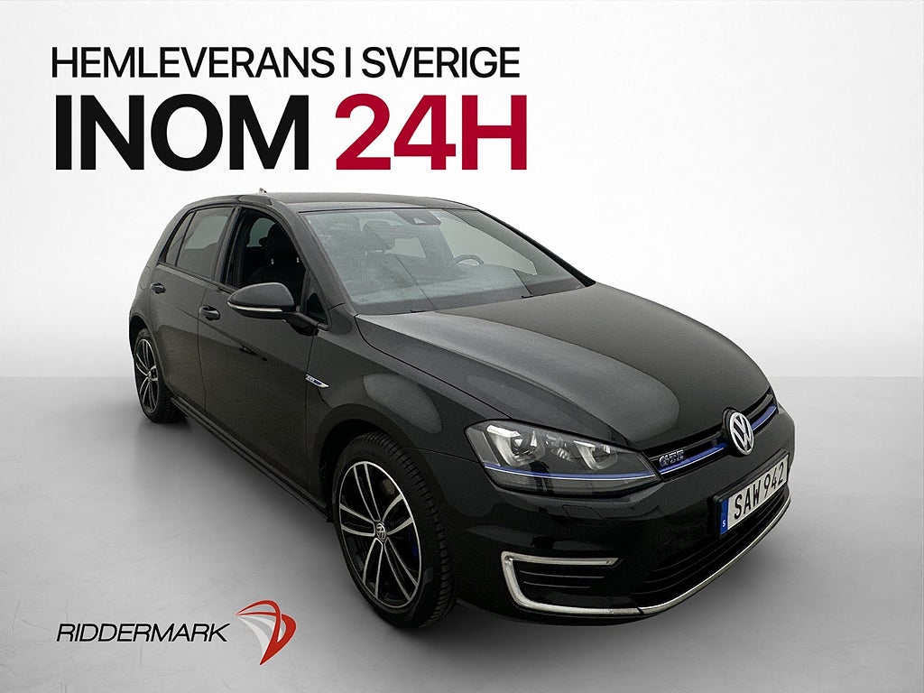 Volkswagen Golf GTE 204hk Två-Brukare Kamera Navi Skinn Drag