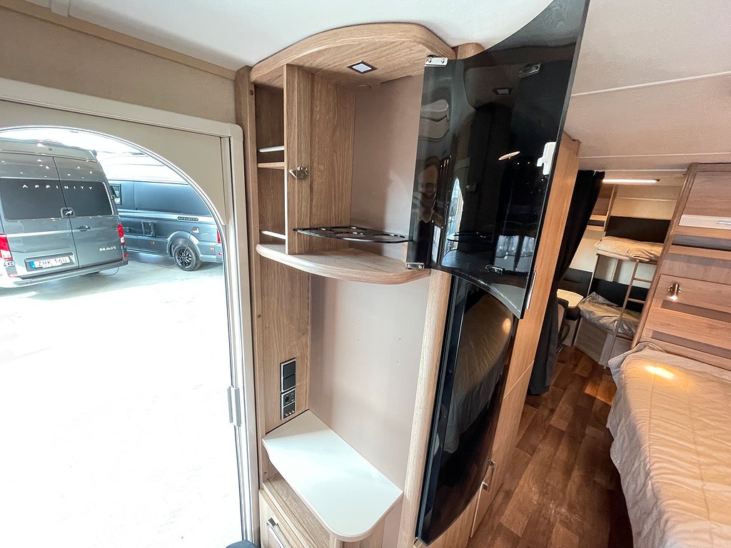 Kabe Classic 660 GDL / Förtält / AC / ALDE / Barnkammare - Kabe