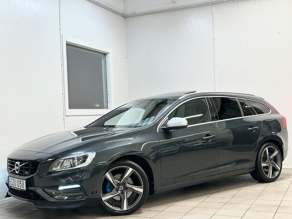 Volvo V60 T4F, R-Design/TAKLUCKA/VÄRMARE/NAVI/DRAG/RATTVÄRME