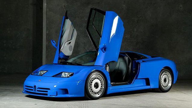 Prototypen till Bugatti EB 110