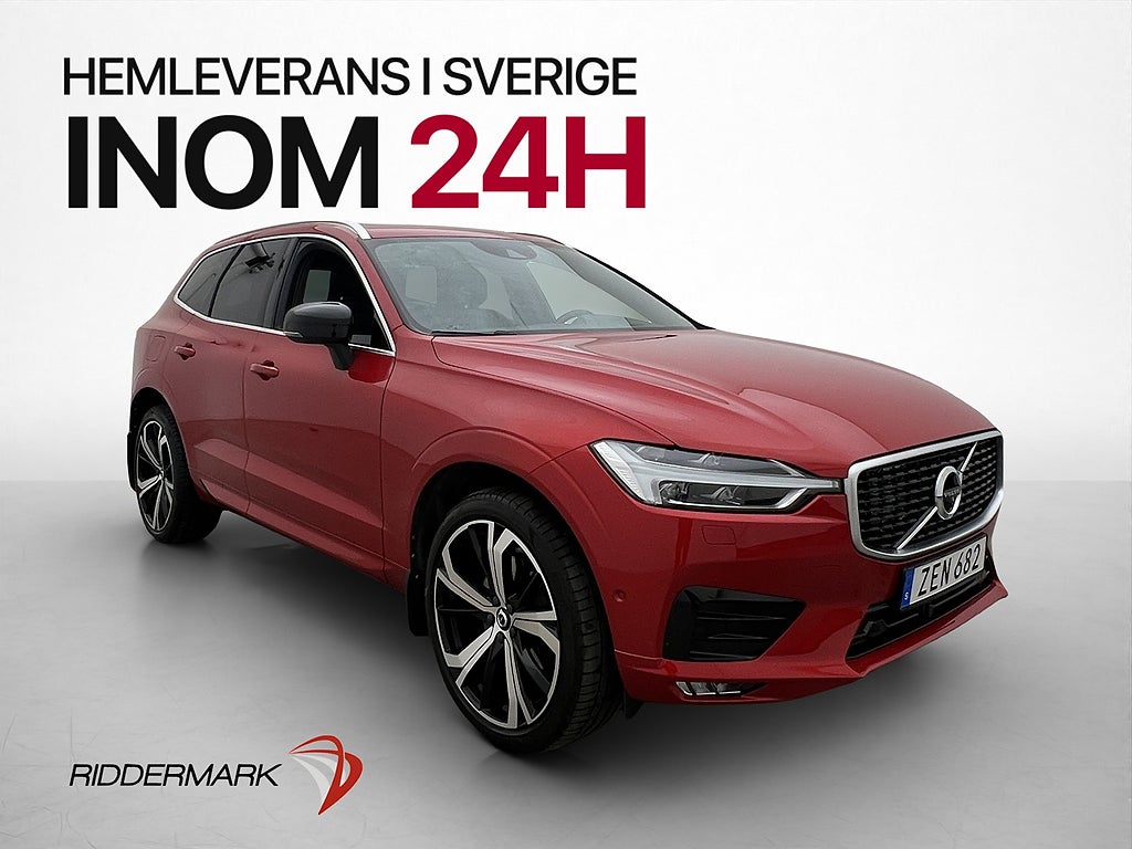 Volvo XC60 T5 AWD 250hk R-Design Pano HUD 360° Drag SE UTR