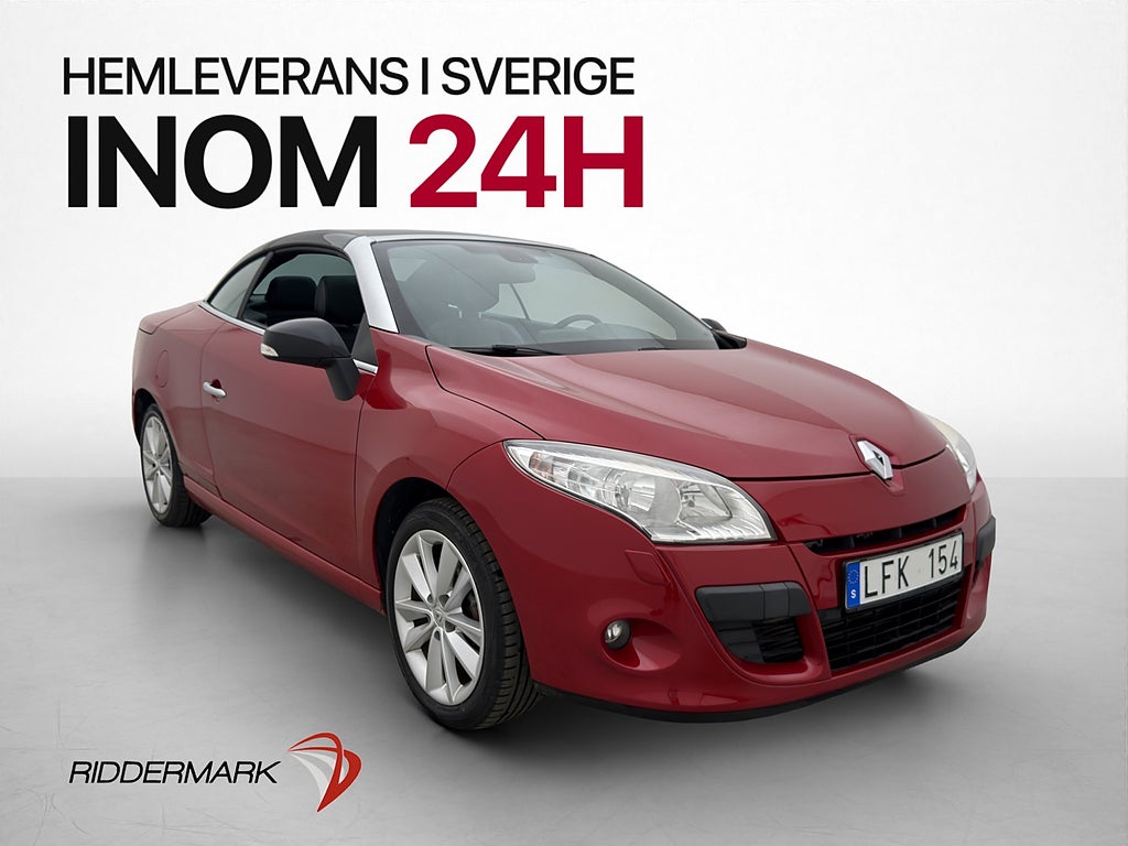 Renault Mégane Coupé-Cab 1.5 dCi 110hk Skinn Navi Sensorer