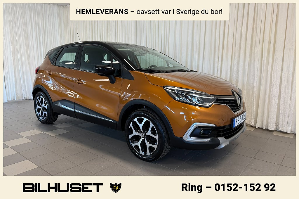 Renault Captur 0.9 TCe B-KAMERA FARTHÅLLARE 602KR/SKATT