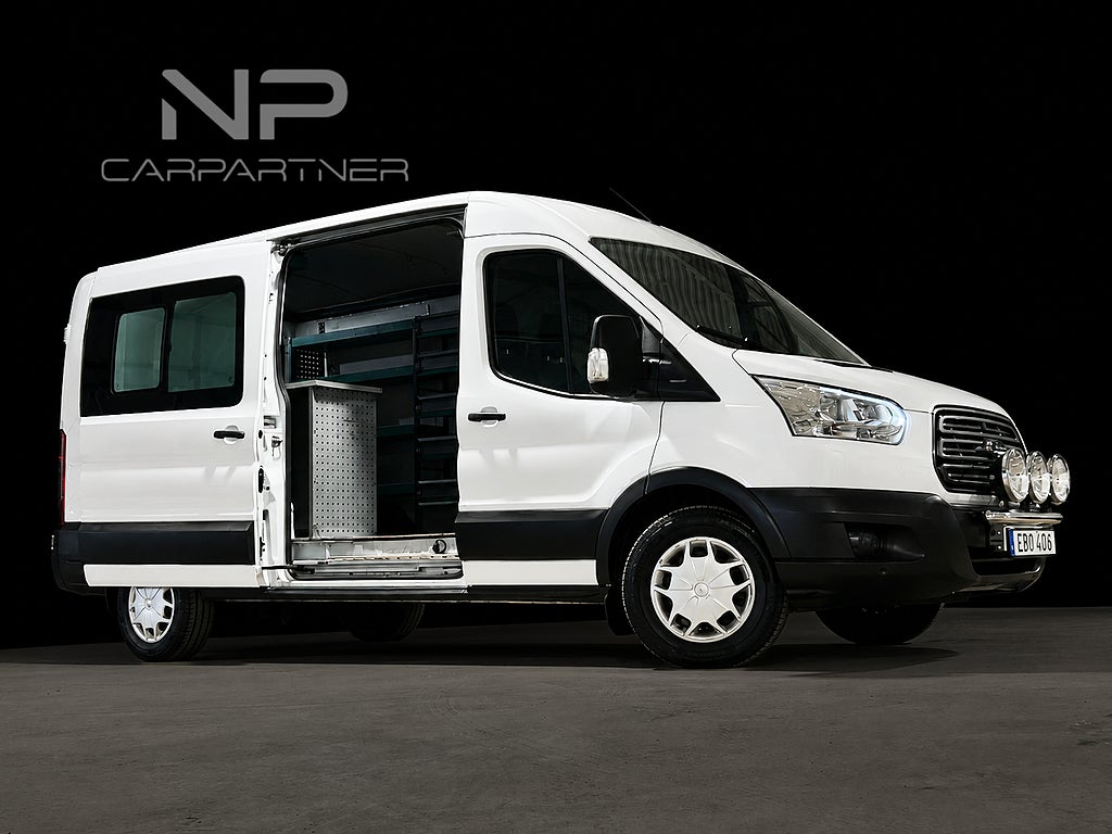 Ford transit 350 AWD| 2xDörrar |4X4|SERVICEBIL|MOMS|DRAG|INREDNING