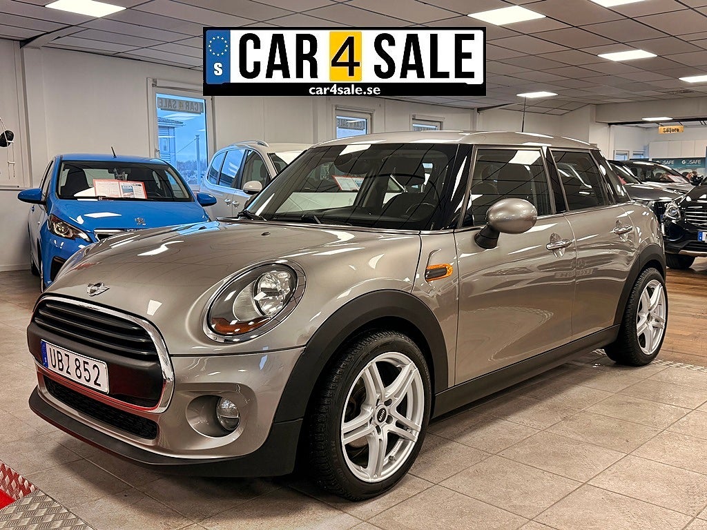 MINI One 5-dörr |Pepper|Keyless|Sensorer|Bluetooth| Nyservad