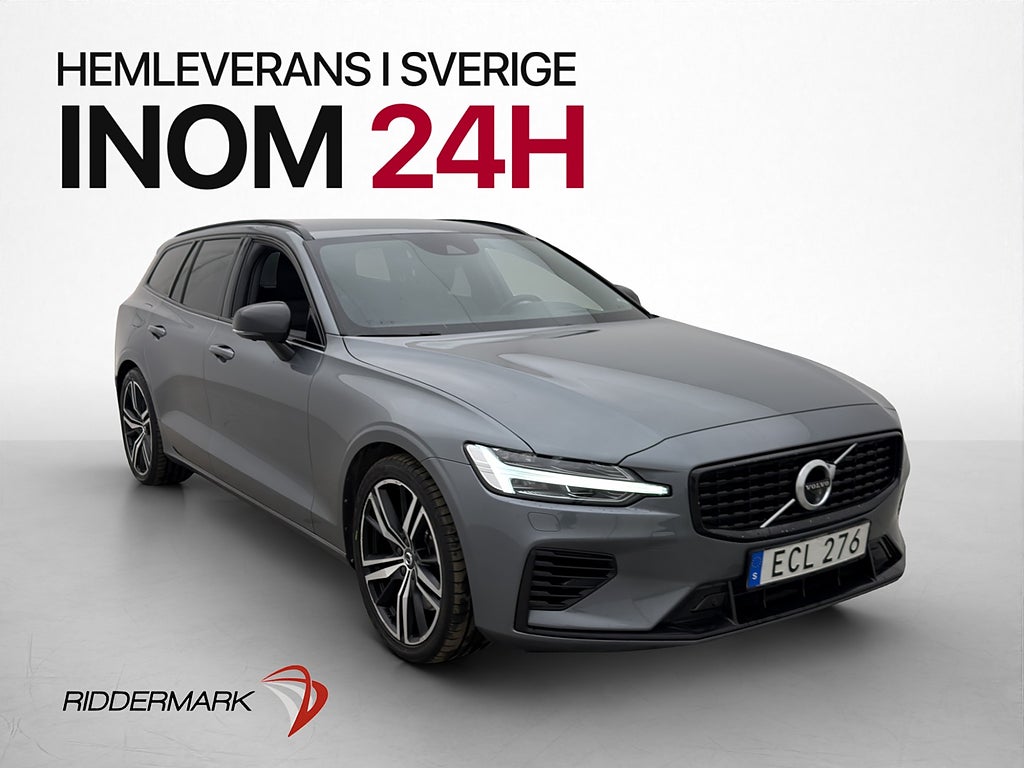 Volvo V60 T8 AWD R Design Head Up H/K Värmare VOC 360° Navi