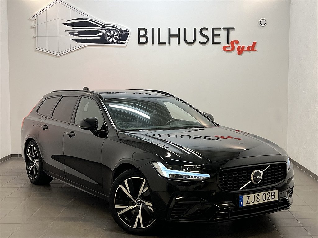 Volvo V90 Recharge T6 AWD 340hk R-Design Navi/Bkamera/Värmare/Krok