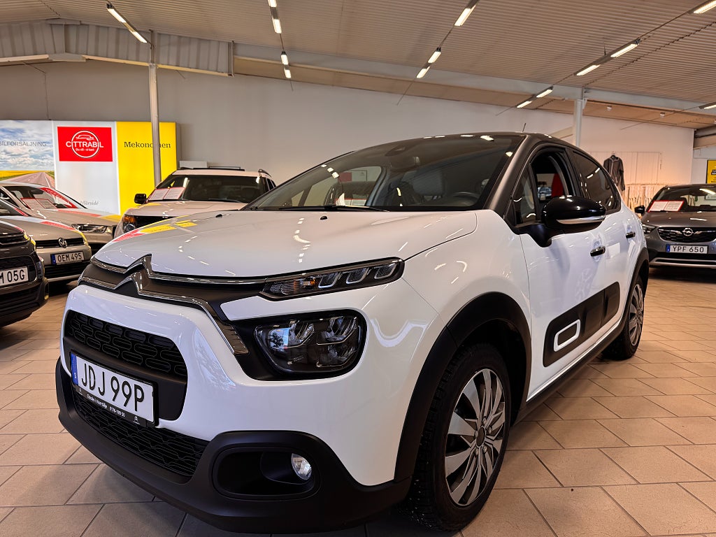Citroën C3 1.2 PureTech 110 EAT (Aut) SHINE -  Euro 6 - V-hjul!