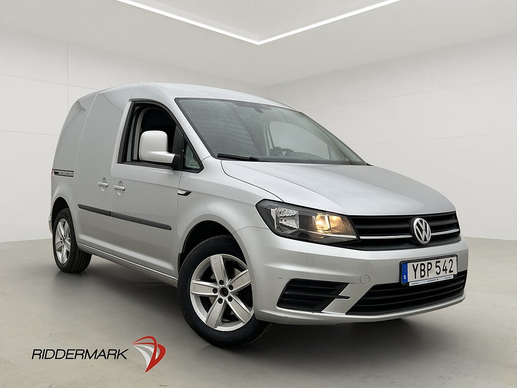 Volkswagen Caddy 2.0TDI Värm PDC Drag V-inredd Moms 1-Bruk