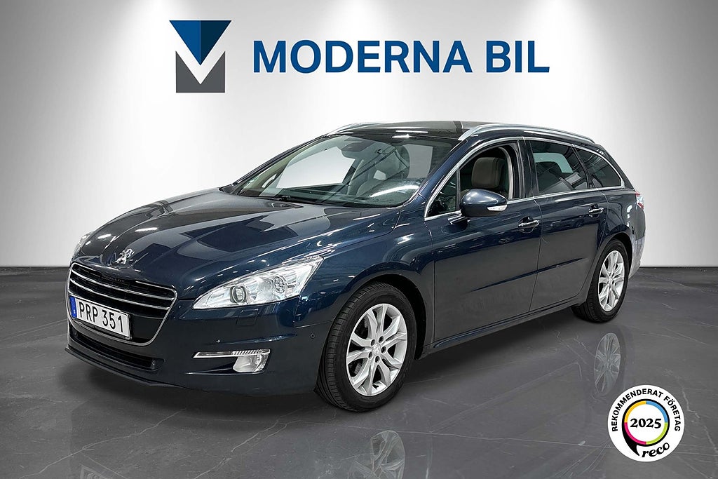 Peugeot 508 SW 2.0 HDi 163hk Aut Panorama Nybes Kamrem bytt Skinn 