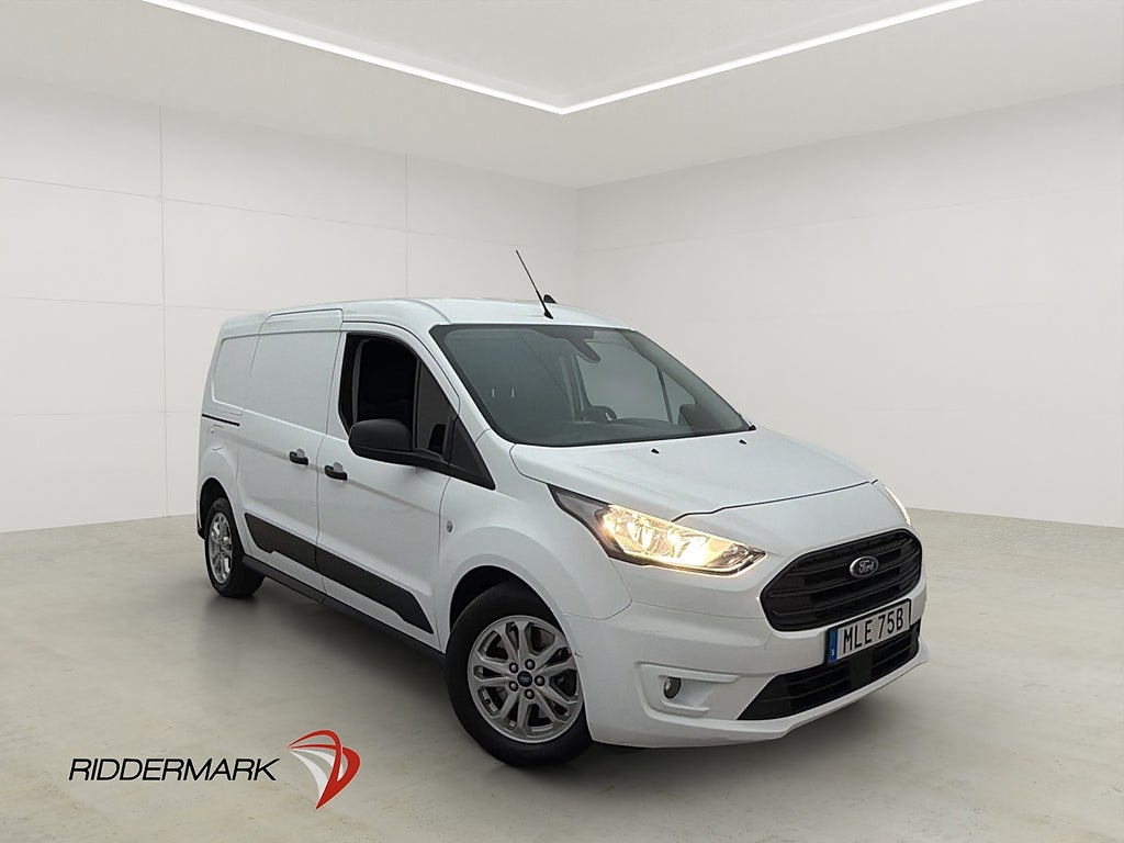 Ford Transit Connect LWB Värmare Dragkrok Kamera 2xDörr Moms