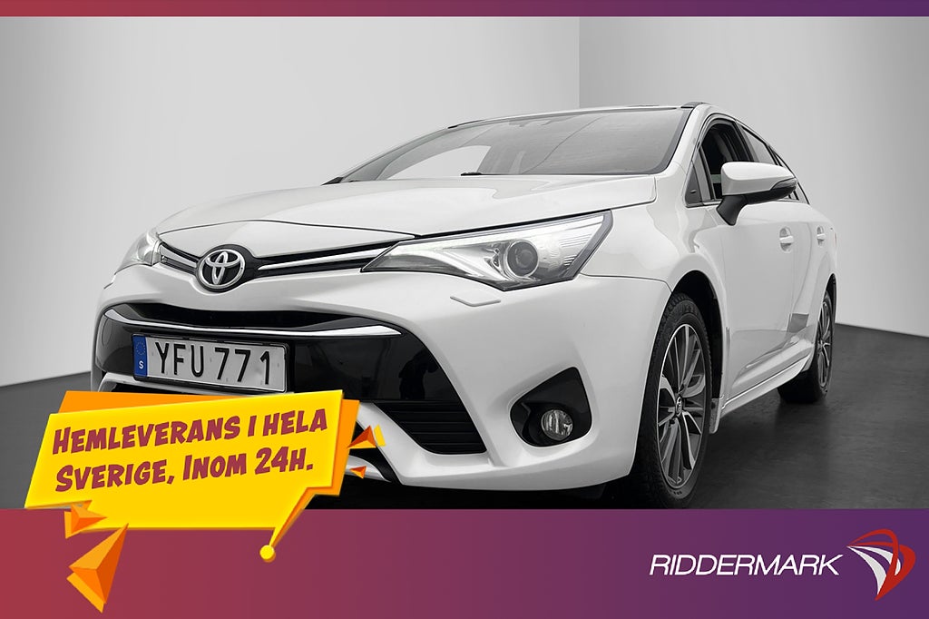 Toyota Avensis Kombi 2.0 D-4D 143hk Active Plus Kamera Navi