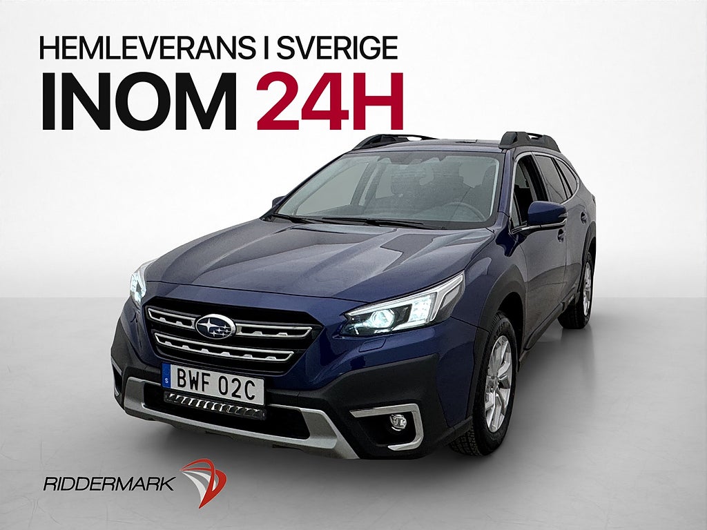 Subaru Outback 2.5 169hk 4WD Dragkrok Kamera Skinn CarPlay