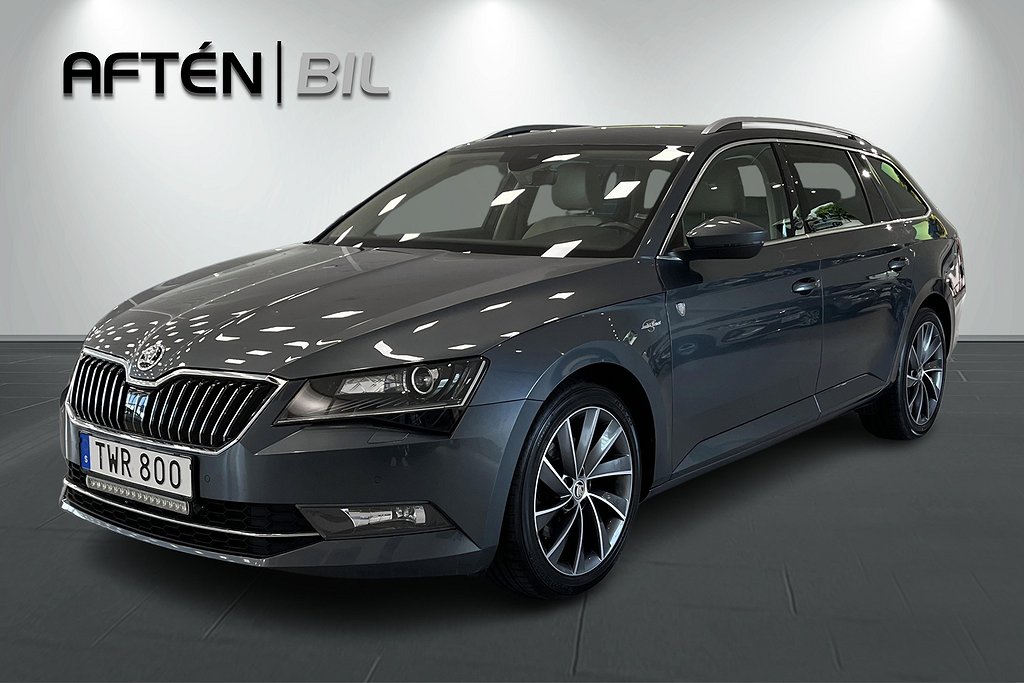 Skoda Superb Kombi 2.0 TDI 4x4 L&K, P-vämare, Canton