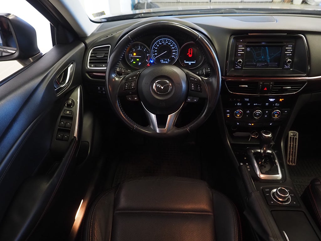 Mazda 6 Wagon 2.2 SKYACTIV-D Optimum 175hk | B-Kamera | Navi | 2014