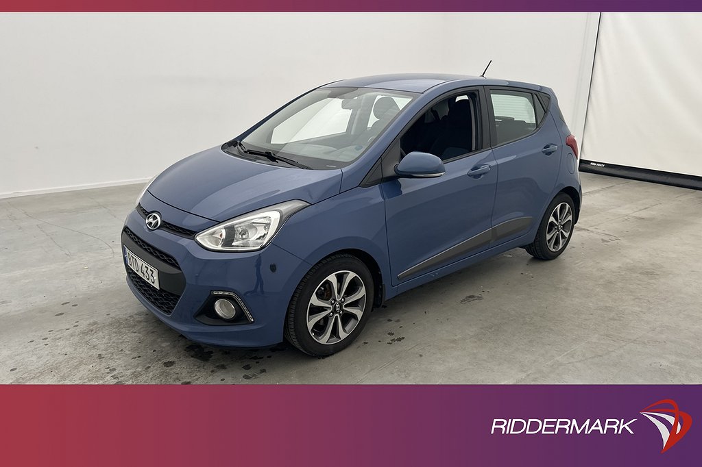 Hyundai i10 1.2 87hk Premium M&K-Värmare Sensorer Rattvärme