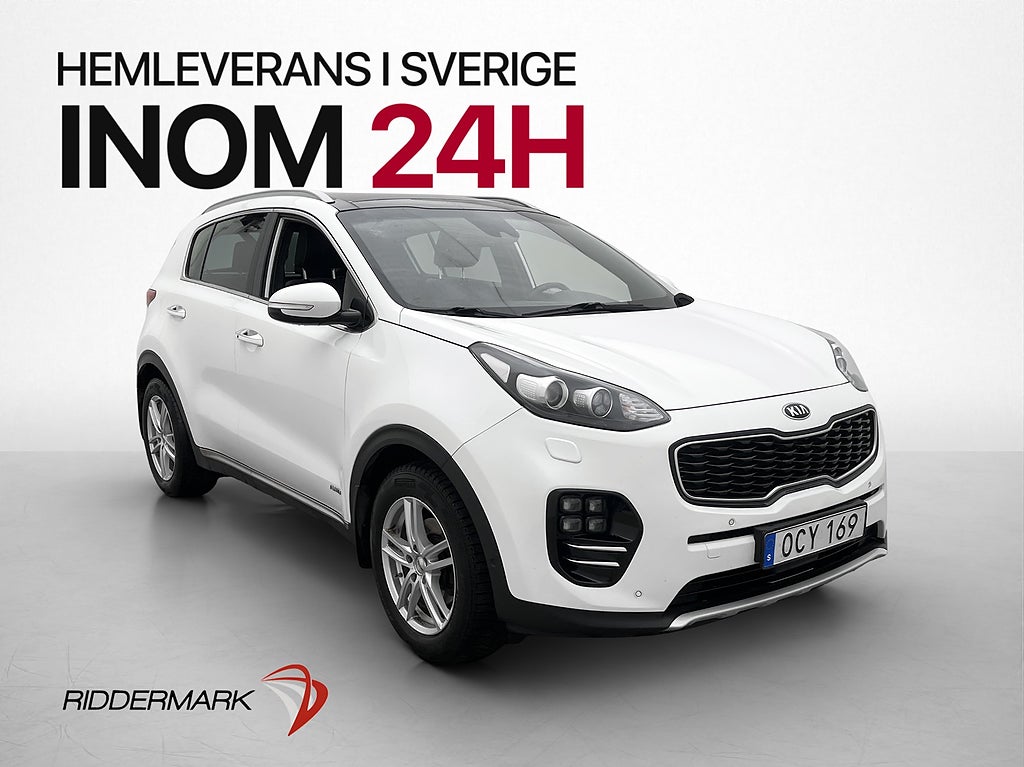 Kia Sportage 2.0 CRDi AWD 185hk GT Line JBL Kamera Pano Drag