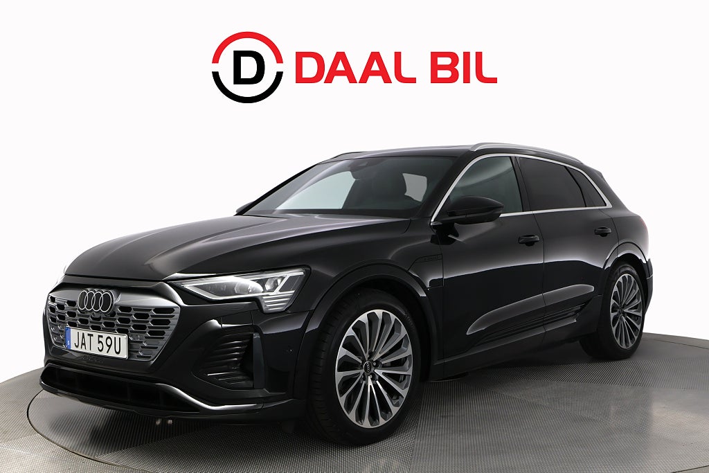 Audi q8-e-tron QUATTRO 114 kWh 408HK S-LINE P-VÄRM B&O® PANO LUFTFJÄD