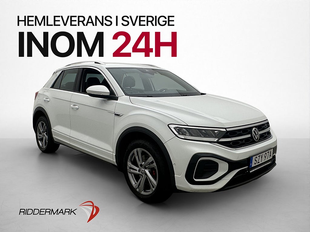 Volkswagen T-Roc 2.0 150hk 4M R-Line Cockpit Kamera Värmare