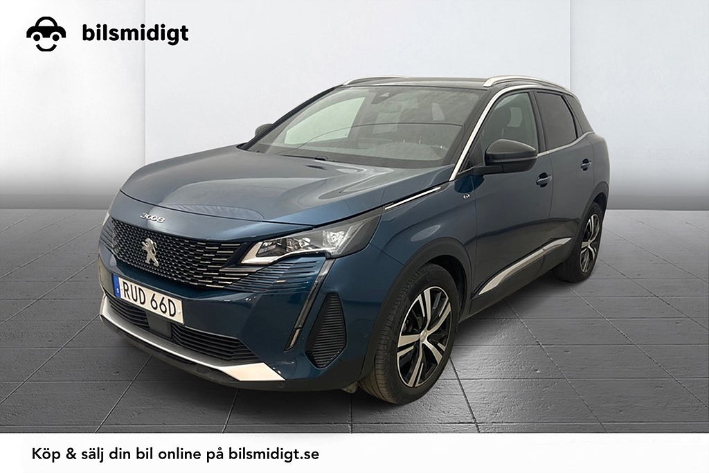 Peugeot 3008 1.2 PureTech GT Navi Kamera Delläder Cockpit MOMS