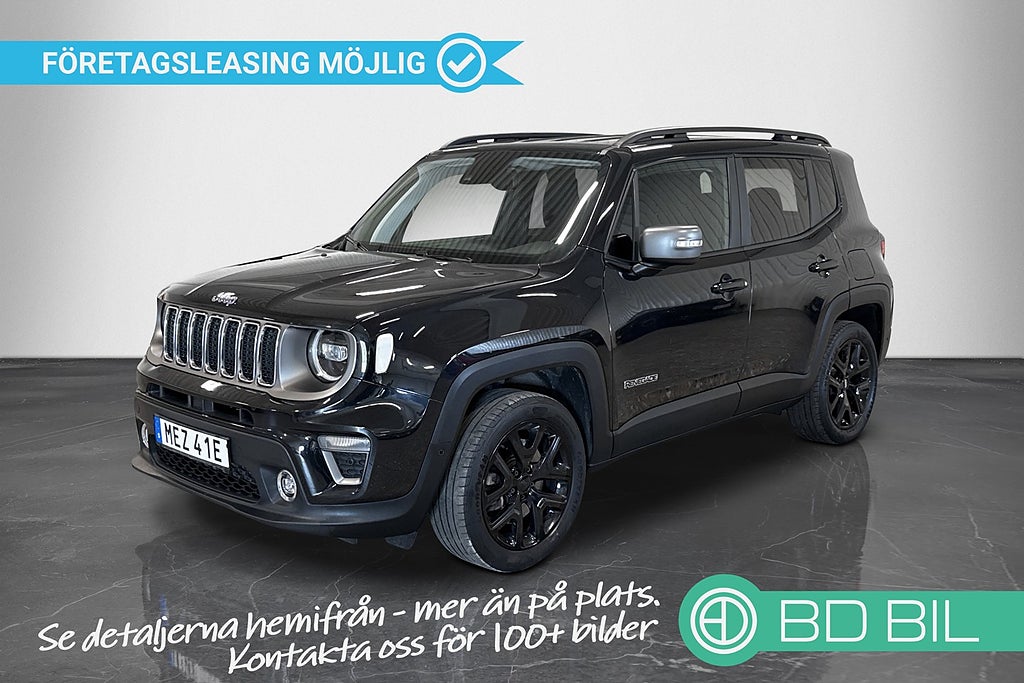 Jeep Renegade 4xe Limited BACKKAMERA NYA DÄCK NYA BROMSAR MOMS