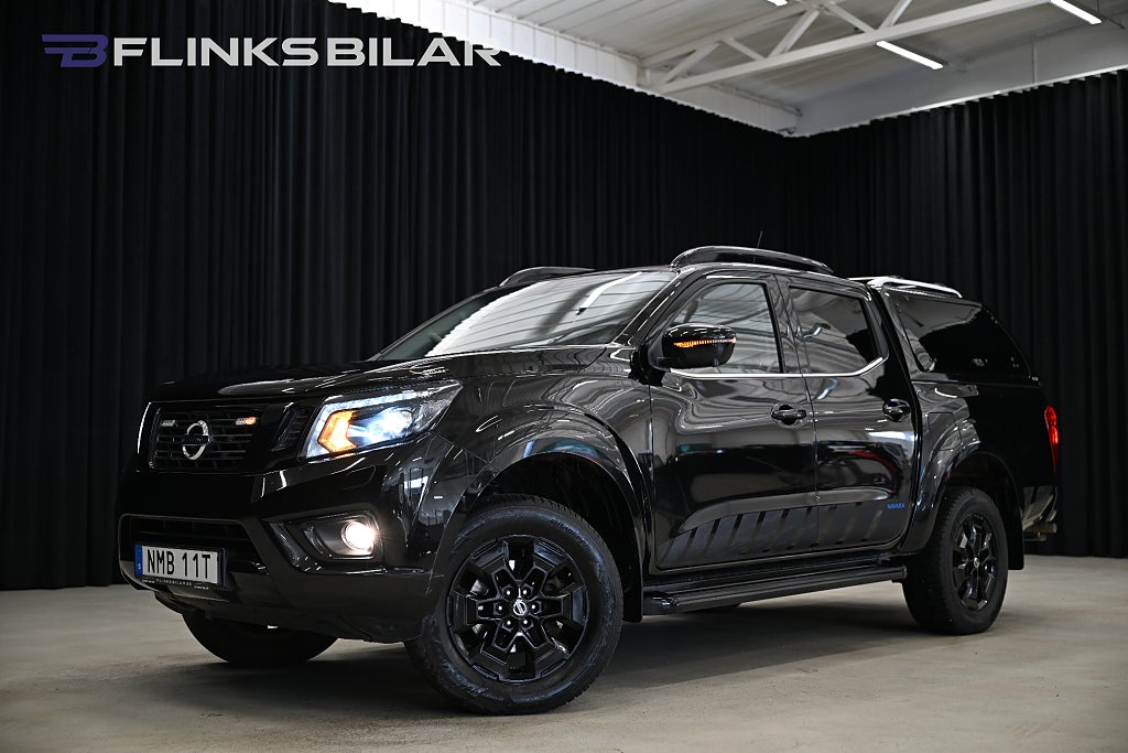 Nissan Navara 190HK Automat|N-Guard|Drag|Kåpa|360 °|Leasbar|SeUtr!