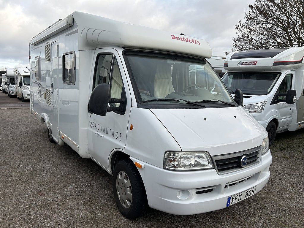 Dethleffs Advantage Elegance T-6501 BE Franskbädd Alde 4940 mil