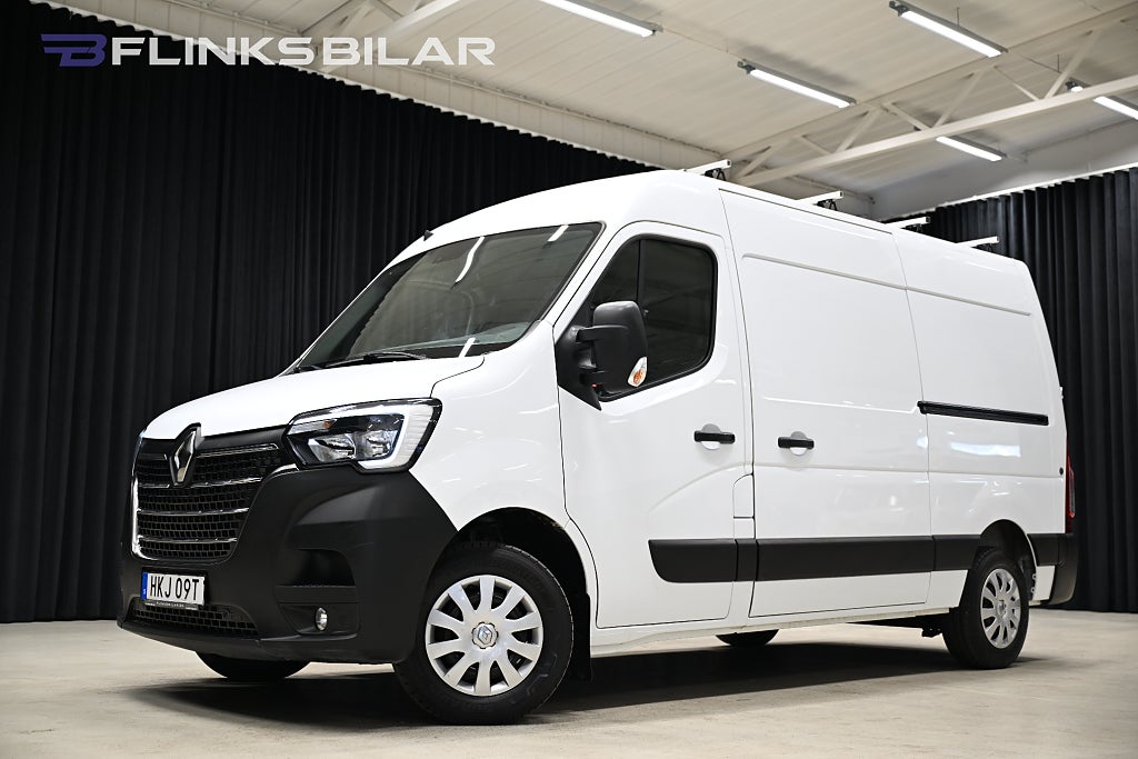 Renault master 180HK Drag|Värmare|Dubbeldörr|Inredd|Backkamera|Moms