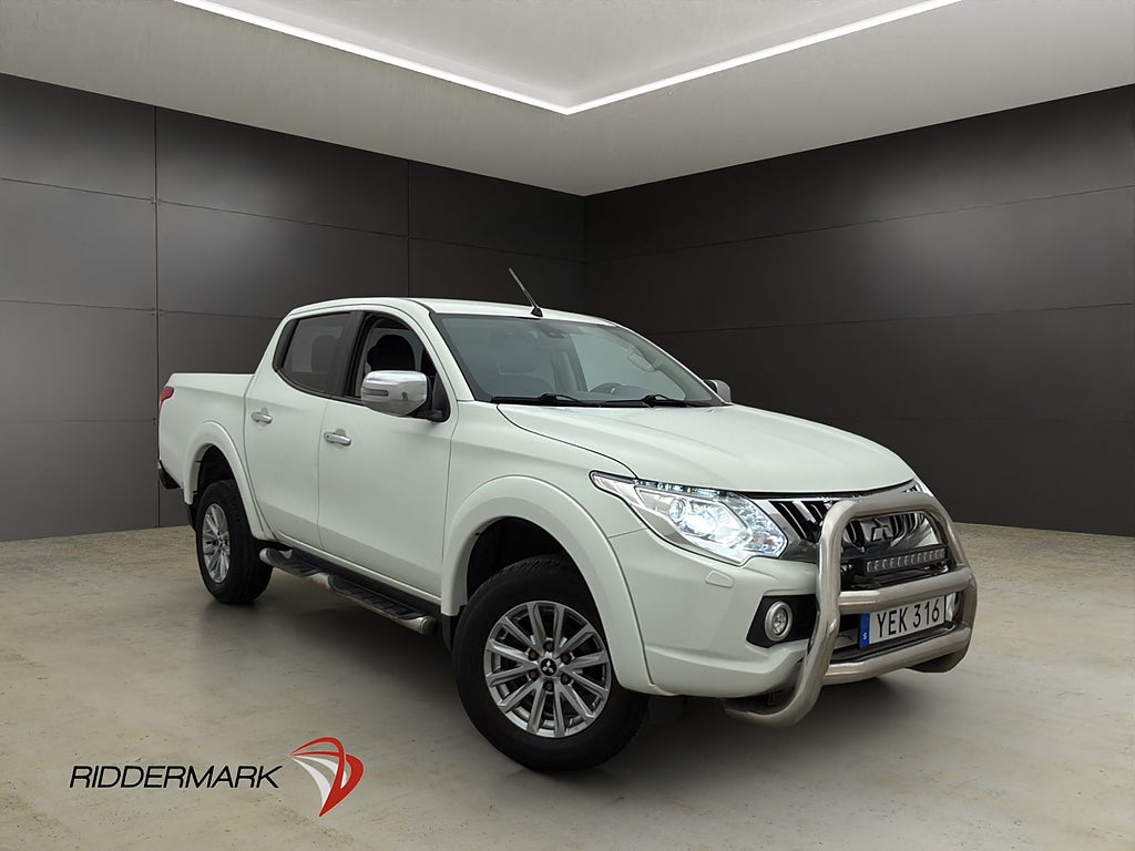Mitsubishi L200 2.4 4WD Business Drag B-Kamera Skinn Moms