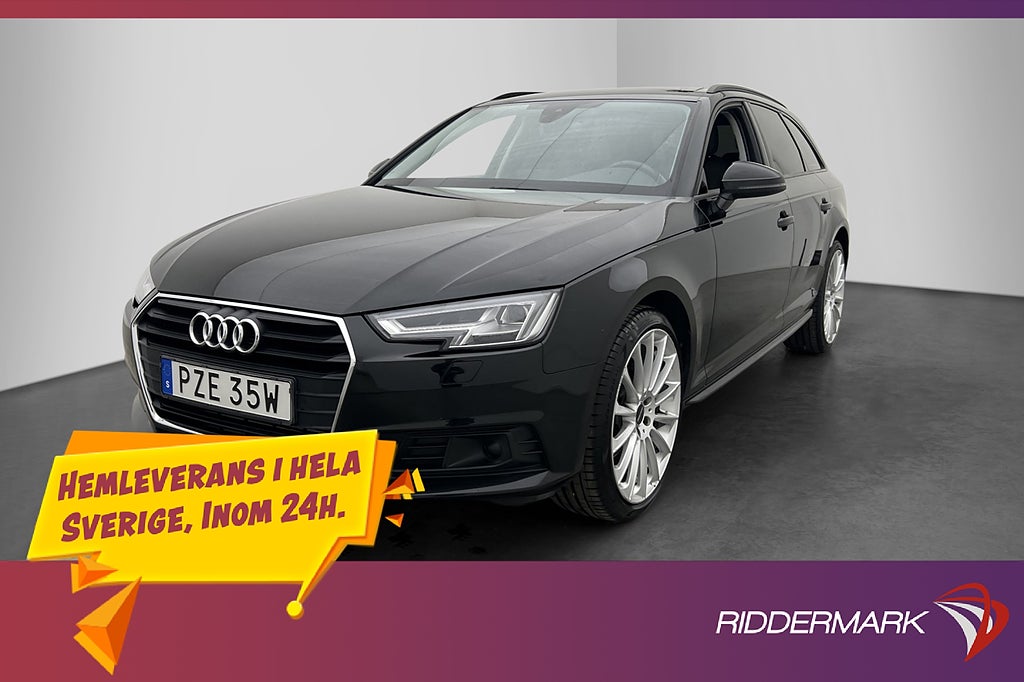 Audi A4 40 g-tron 170hk Adapt-fart CarPlay Keyless Drag