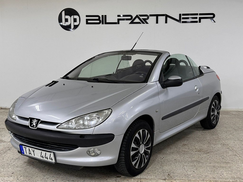 Peugeot 206 CC 1.6 I NY SERVAD 