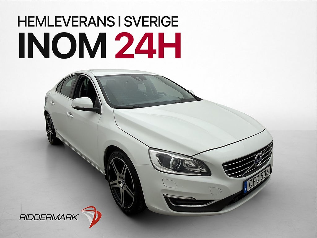 Volvo S60 T4 Momentum VOC Sensorer 2 Brukare Halvskinn Drag