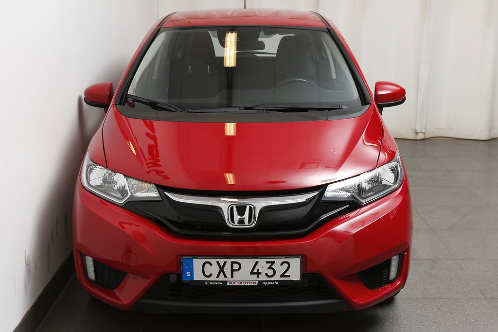 Honda Jazz 1,3 i-VTEC 102hk 5D 1ägare Motorv Dragkrok 2016