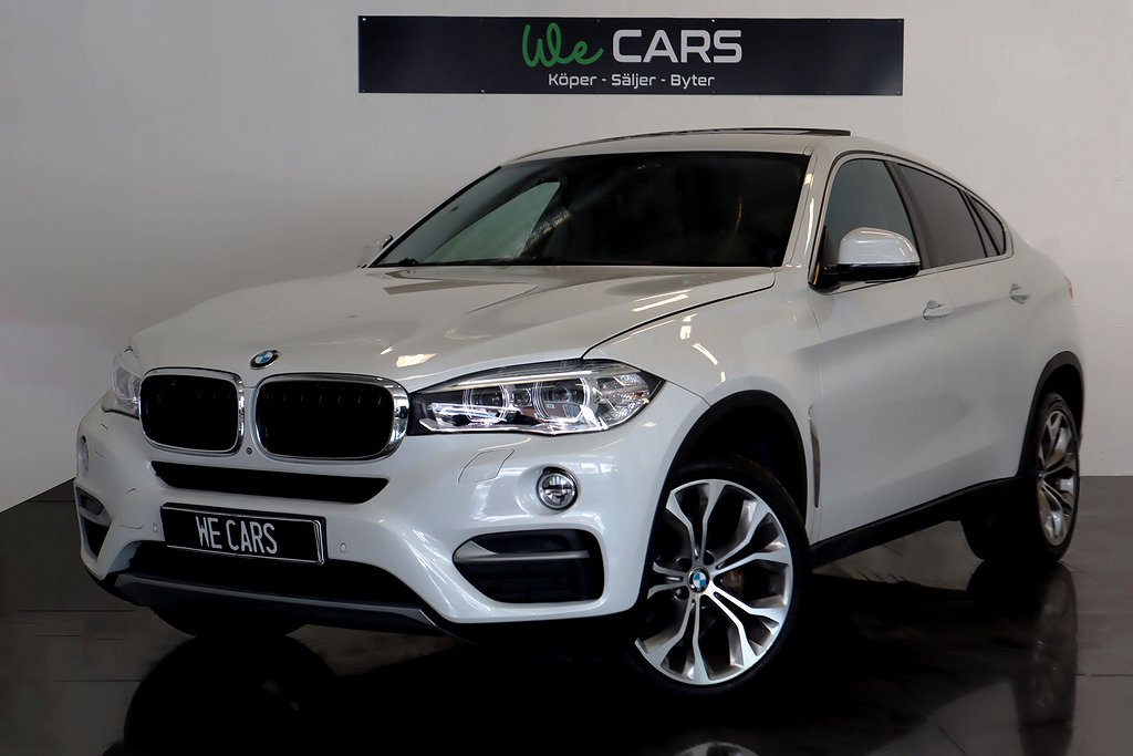 BMW X6 xDrive30d Steptronic Taklucka Navi H/K Drag HuD 258hk