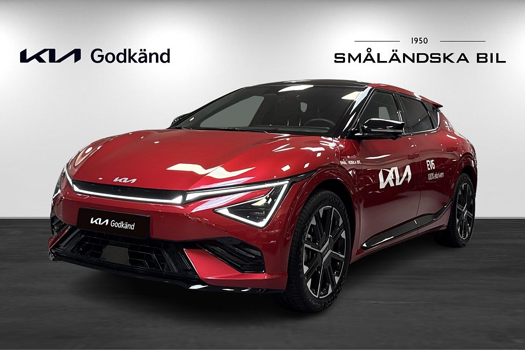 Kia EV6 GT-Line AWD Long Range 20&Sollucka 84 kWh *Kia Godkänd*