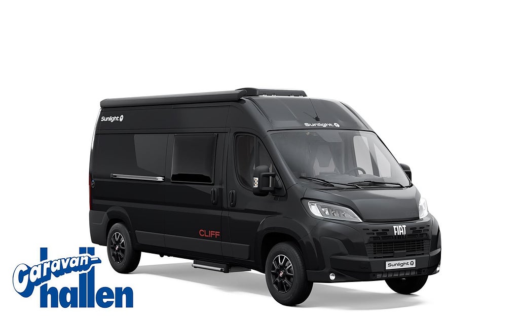 Sunlight Cliff 602 Adventure (Fiat) (Svart metallic) (Inkommande)