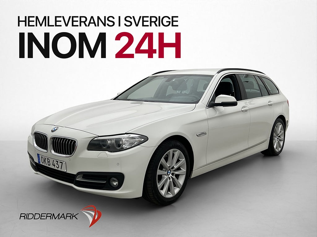 BMW 520d Touring 190hk M Sport-ratt Skinn P-Sensorer