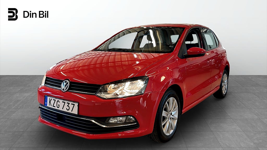 Volkswagen Polo 5-dörrar 1.2 TSI Manuell, 90hk, 2017