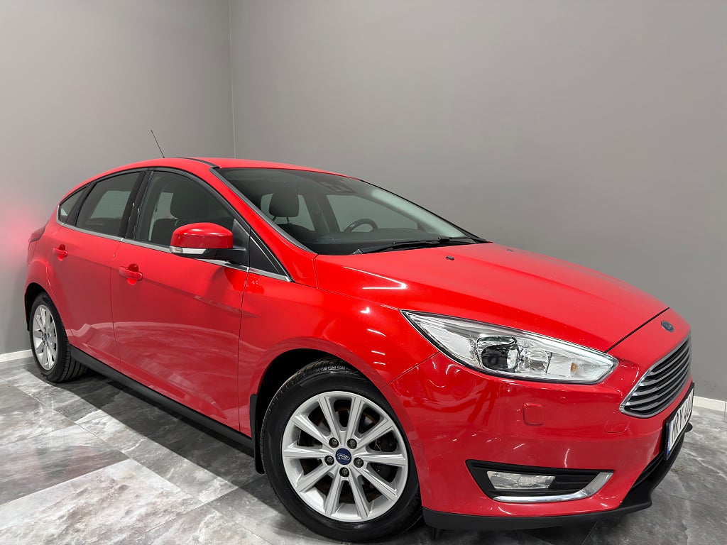 Ford Focus 1.6 TDCi Titanium/Ny kamrem/Värmare/Rattvärm/Nyservad