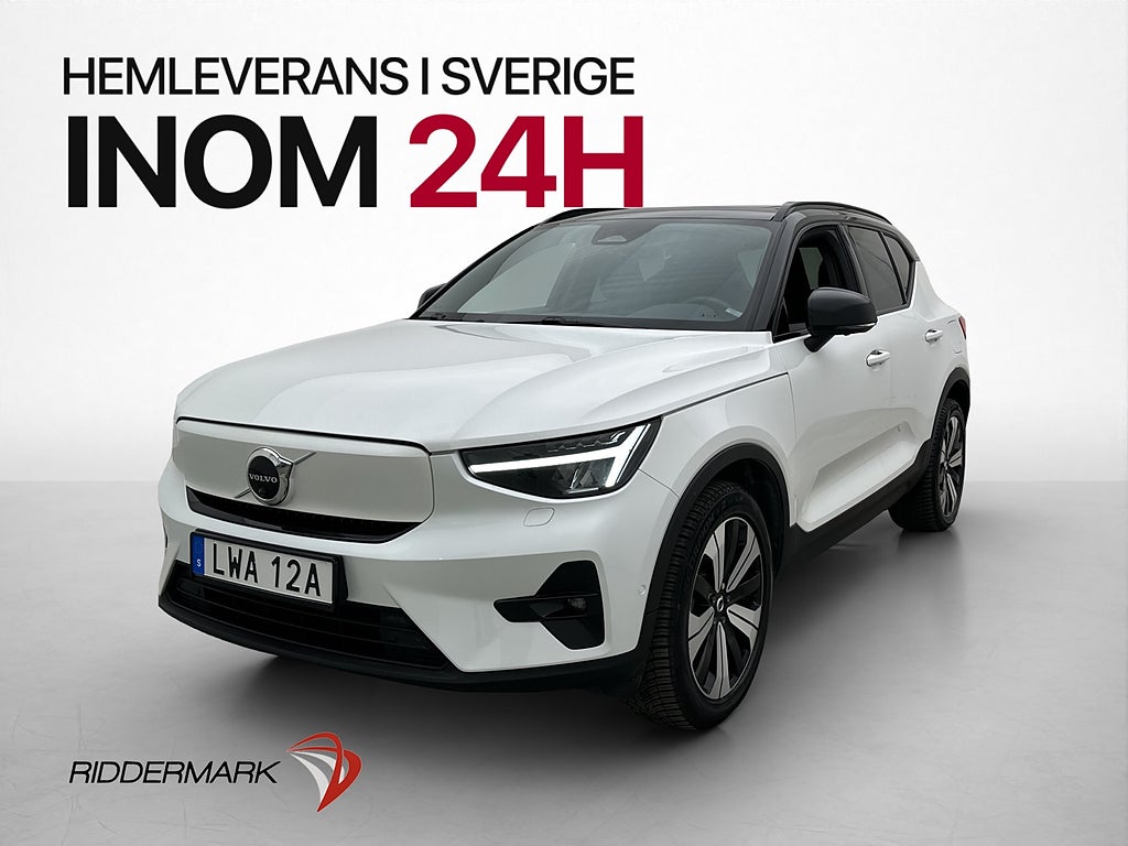 Volvo XC40 Recharge Twin AWD Ultimate MOMS Pano HK 360° Navi