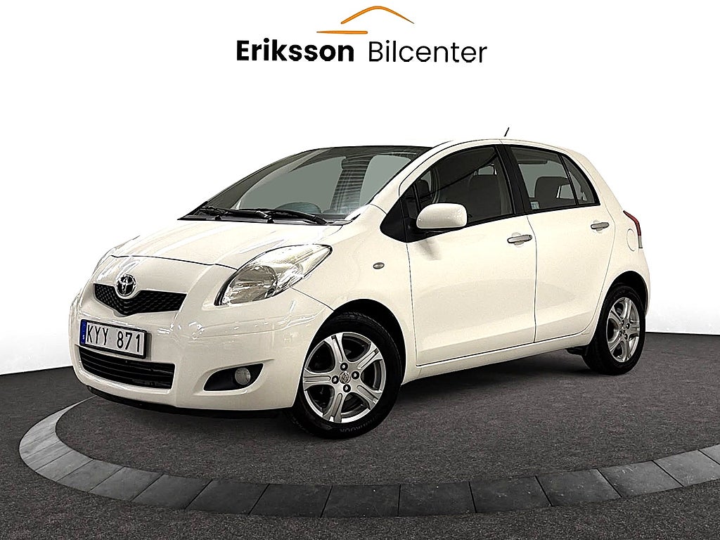 Toyota Yaris 5-dörrar 1.33 Dual VVT-i Automat 99hk Dragkrok/0%Ränta