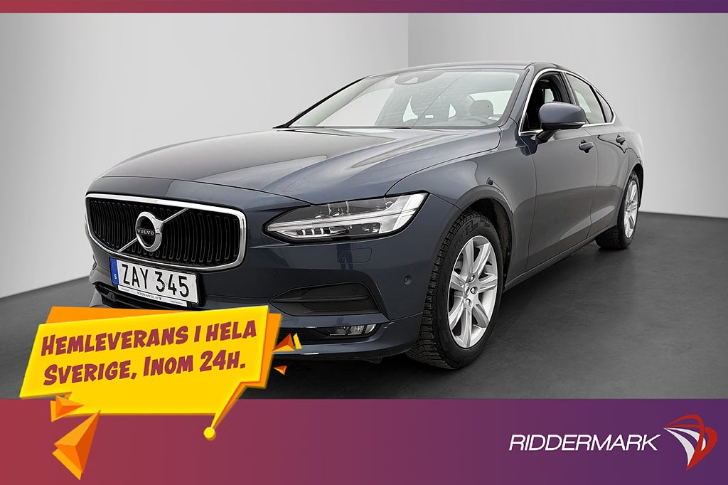 Volvo S90 D4 AWD Värmare Adaptiv-fart Navi Drag Rattvärme