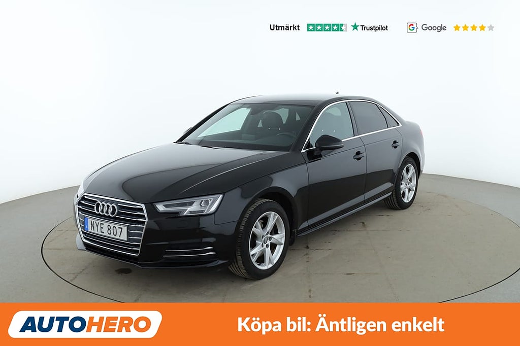 Audi A4 Sedan 2.0 TDI Proline / Värmare, Dragkrok, PDC