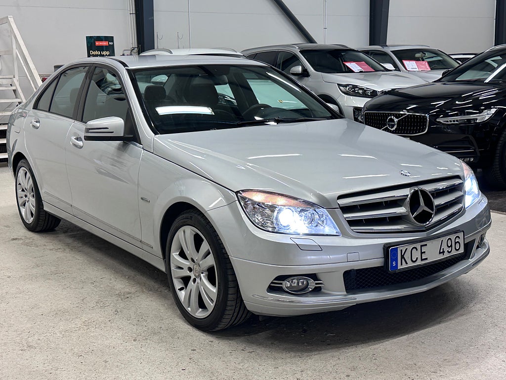 Mercedes-Benz C 180 KOMPRESSOR 156HK AVANTGARDE M-VÄRM ELSTOLAR 1 ÄGARE