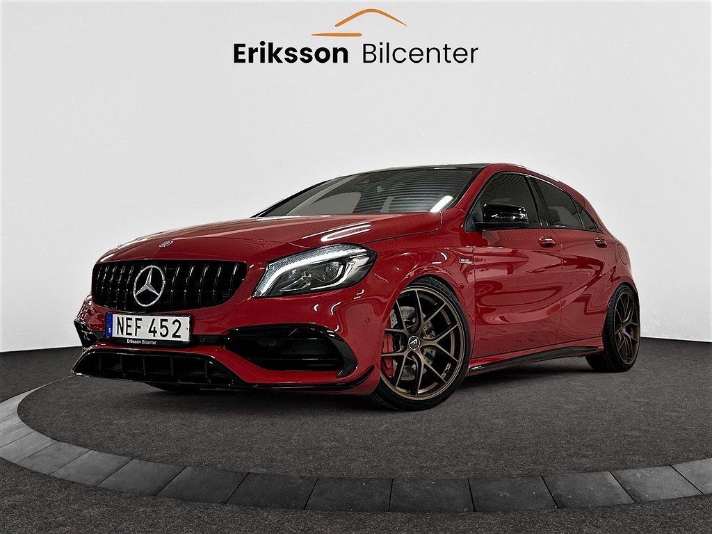 Mercedes-Benz AMG A 45 4MATIC 381hk Navi/B-kamera/Pano/H&K