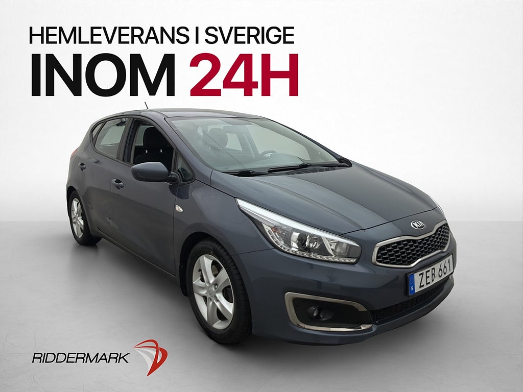 Kia Ceed 1.4 CVVT 99hk Bluetooth Farthållare 0,6l/mil