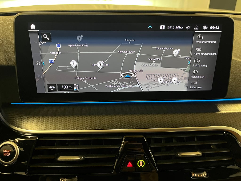 BMW 530e Touring M Sport Ambient Drag Helskinn Navi Kamera bild 21